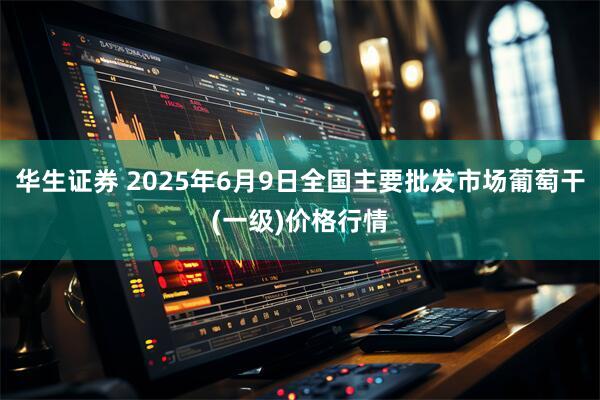 华生证券 2025年6月9日全国主要批发市场葡萄干(一级)价格行情