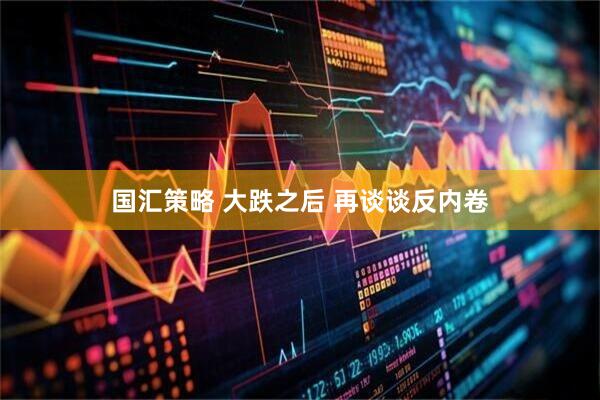 国汇策略 大跌之后 再谈谈反内卷