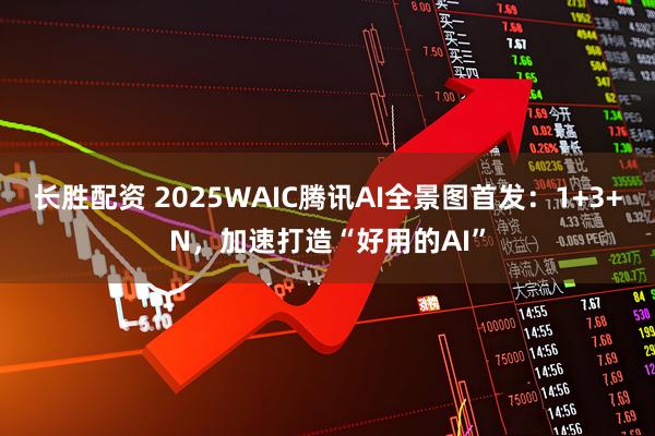 长胜配资 2025WAIC腾讯AI全景图首发：1+3+N，加速打造“好用的AI”